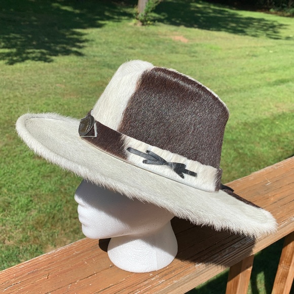 cow print cowboy hat